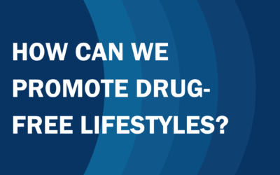 How can we promote drug-free lifestyles?